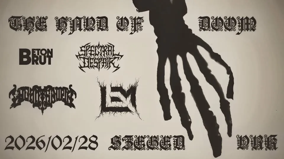 THE HAND OF DOOM: BETON BRUT//SPECTRAL DESPAIR//LYCANTHROPIA//LEM