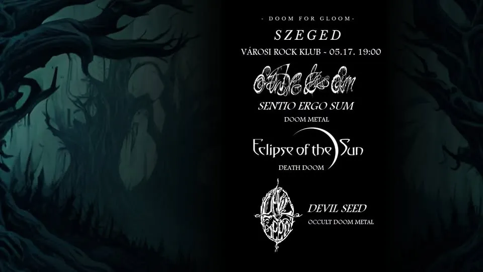 DOOM FOR GLOOM 2025 SZEGED